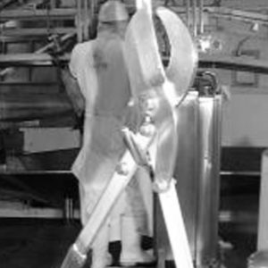 Abattoir equipment: stainless steel loppers